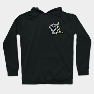 Neon Snuffles Peeing Top Left Hoodie